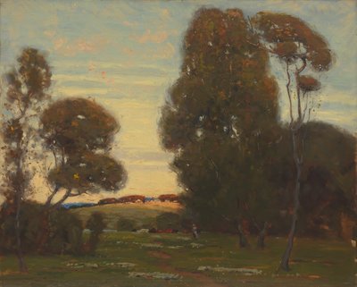 無題のフランス風景」1905年 作： William A. Harper