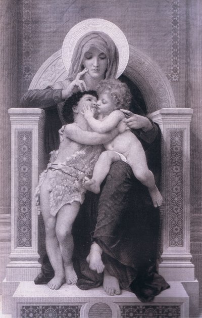 愛、Bibbysの年次 作： William Adolphe (after) Bouguereau
