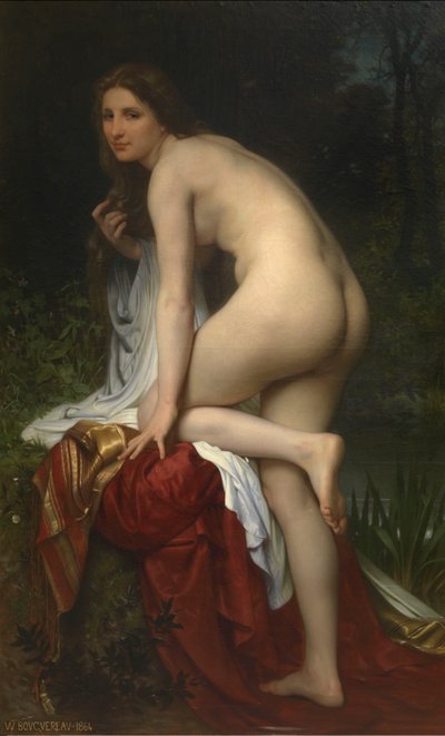バデンデ（海水浴客） 作： William Adolphe Bouguereau