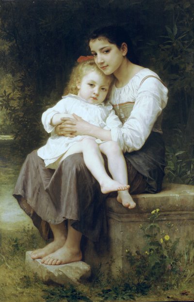 ビッグシスター 作： William Adolphe Bouguereau