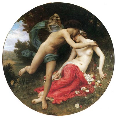 フローラとゼファー 作： William Adolphe Bouguereau