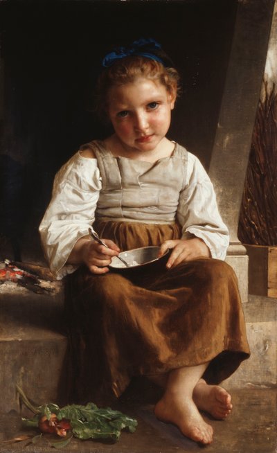 粥 作： William Adolphe Bouguereau