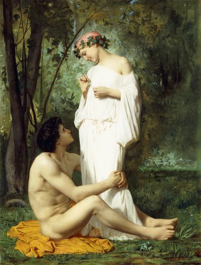 アイディル、1851-52 作： William Adolphe Bouguereau