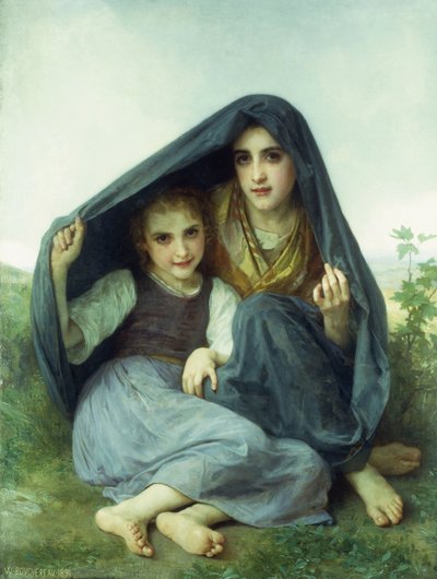 避難所、1891 作： William Adolphe Bouguereau