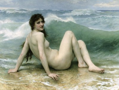 波、1896 作： William Adolphe Bouguereau