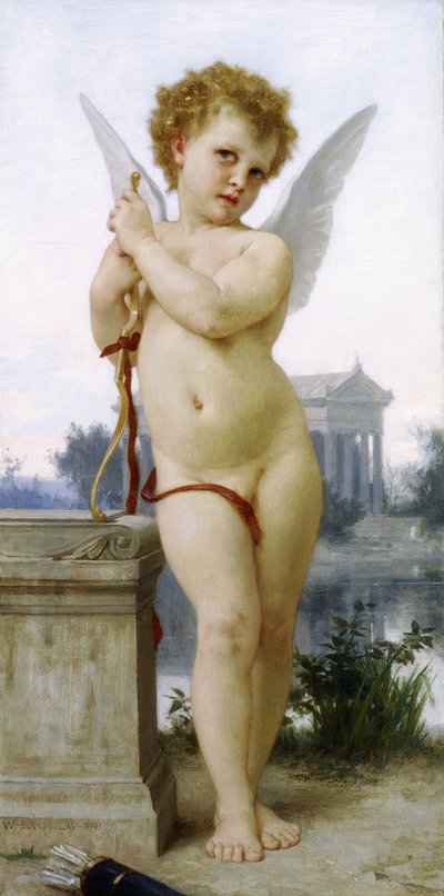 愛、1891 作： William Adolphe Bouguereau