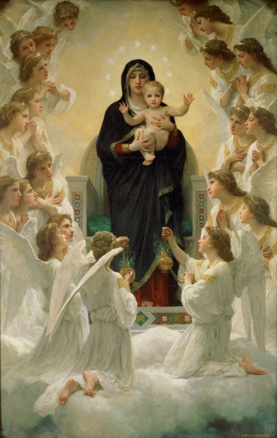 天使、1900 作： William Adolphe Bouguereau
