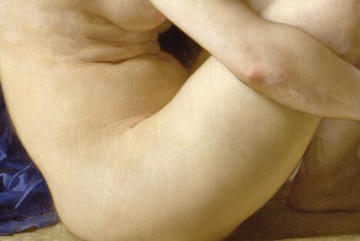 着席ヌード、1884 作： William Adolphe Bouguereau