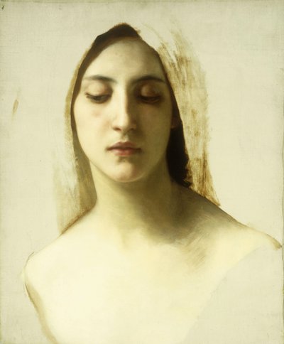 「ラシャライト」のための研究、c.1878 作： William Adolphe Bouguereau