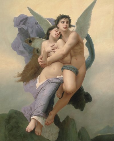 プシュケの誘拐、20世紀〜21世紀 作： William Adolphe Bouguereau