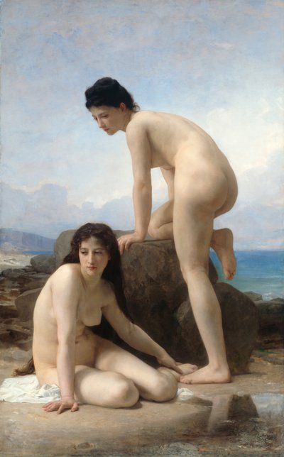 1884年の「The Bathers」。 作： William Adolphe Bouguereau