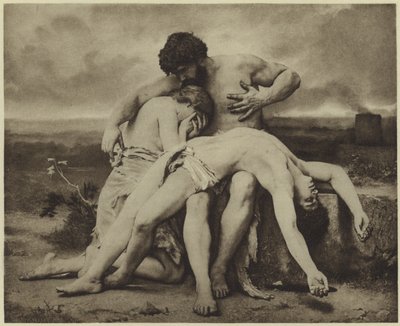 最初の追悼（グラビア） 作： William Adolphe Bouguereau