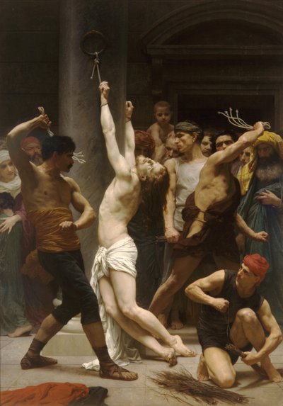 キリストの鞭打ち 作： William Adolphe Bouguereau
