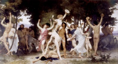 バッカスの青春 作： William Adolphe Bouguereau