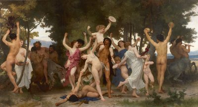 バッカスの青年バッカスの青年、1884年。 作： William Adolphe Bouguereau