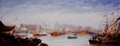 石炭取引所の開設（1849年10月30日 作： William Adolphus Knell
