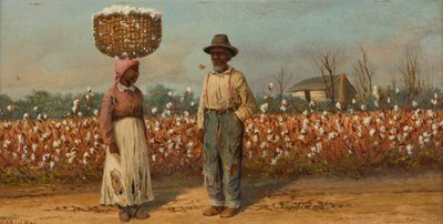 綿ピッカー、1890年頃（アカデミーボード上の油） 作： William Aiken Walker