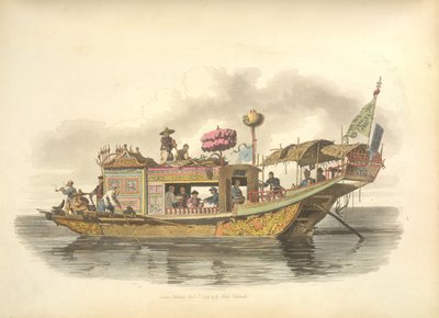 マンダリンの旅客船 作： William Alexander