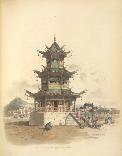 パゴダまたは寺院 作： William Alexander
