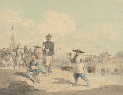 自然から撮影した中国の江南省の景色 作： William Alexander