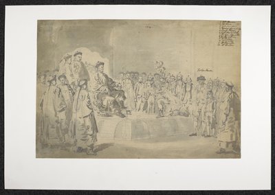 WD 961, f.57 Plate 154 マッカートニーと乾隆の最初の出会い 作： William Alexander