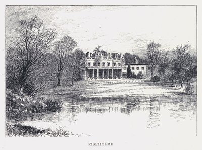 Riseholme (エングレービング) 作： William Alexander Ansted