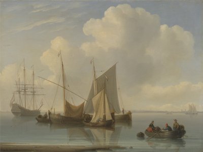 オランダの帆船 作： William Anderson