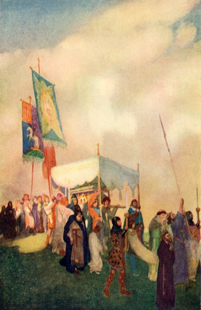 A Pageant」、1919年。 作： William Andrew Pogany