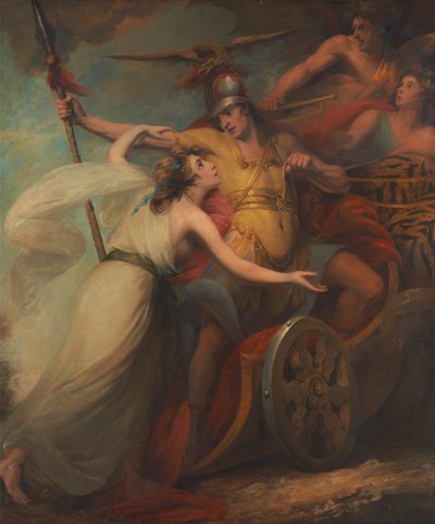 コリンズの「Ode To Mercy」より「The Triumph of Mercy」 作： William Artaud