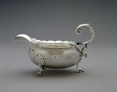 ソースボート（1755年～1765年頃）（銀製 作： William Ball