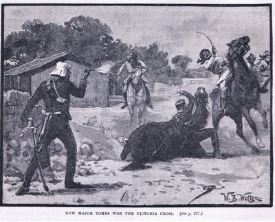トゥームス少佐がビクトリアクロスに1857年に勝った方法 作： William Barnes Wollen