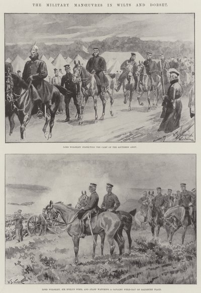ウィルトとドーセットの軍事作戦 作： William Barnes Wollen