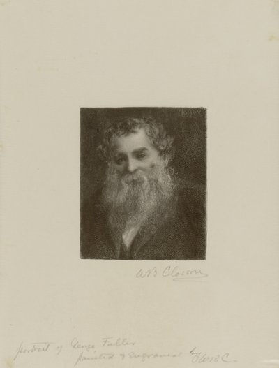 ジョージ・フラーの肖像 作： William Baxter Closson