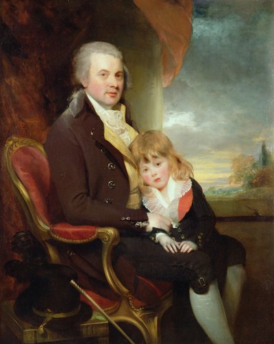 エドワードジョージリンドと彼の息子、モンタギュー 作： William Beechey