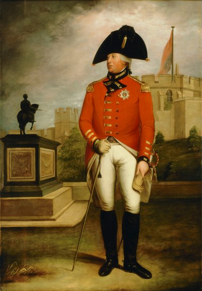 ジョージ3世（1738-1820） 1800年頃（油彩・パネル） 作： William Beechey
