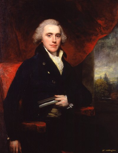 ヘンリー・アディントン、第1代シドマス子爵（1803年刻印） 作： William Beechey