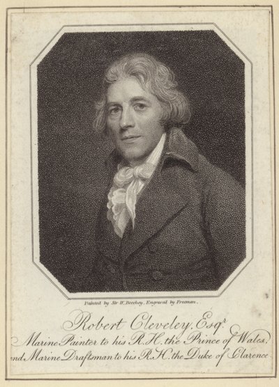 Robert Cleveleyの肖像 作： William Beechey