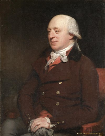 ノーフォーク州選出下院議員ジョン・ウォードハウス卿（1741-1834）の肖像画 作： William Beechey
