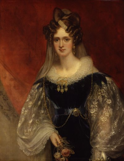 アデレード王妃（ザクセン＝マイニンゲン公妃） 作： William Beechey