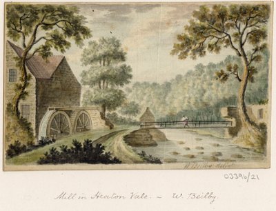 一連のスケッチ、イギリス、大陸、アメリカの景色 作： William Beilby