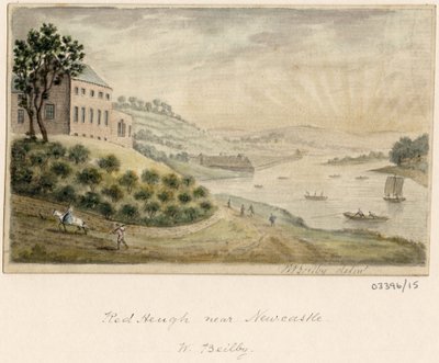 一連のスケッチ、イギリス、大陸、アメリカの景色 作： William Beilby