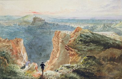 ソールズベリー岩山、エディンバラ 作： William Bell Scott