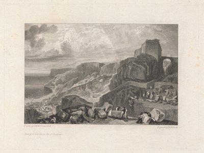 Castelo de Arco e Flecha, Ilha de Portland 作： William Bernard Cooke