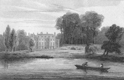 レディハウズヴィラ、1809 作： William Bernard Cooke