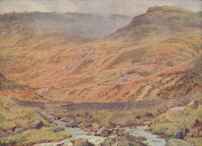 ペニン山脈の眺め、1910 作： William Biscombe Gardner