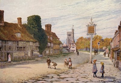 ビデンデン（カラーリトグラフ） 作： William Biscombe Gardner