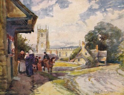 Long Compton、c1900 作： William Biscombe Gardner