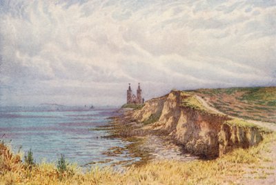西からのリカルバー（カラーリトグラフ） 作： William Biscombe Gardner