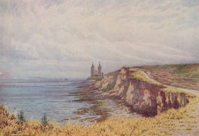1910年のレカルバーの崖 作： William Biscombe Gardner