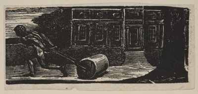 ローリングストーンは、1821年のバージルのソーントンズパストラルズからの苔の裸です。 作： William Blake